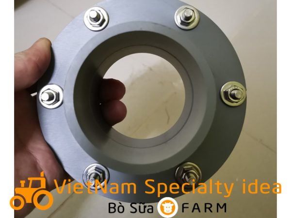 Bộ mặt bích thoát nước bể cá lót bạt phi 48 - Ảnh 3